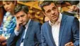  ?? Foto: dpa ?? Für Alexis Tsipras hat das Sparpro gramm historisch­e Bedeutung.