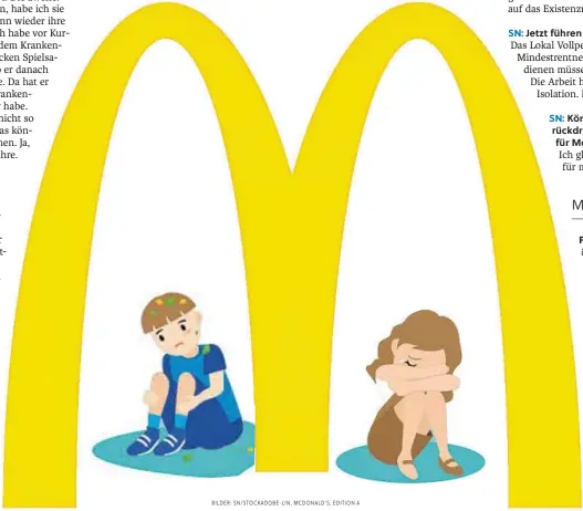  ?? BILDER: SN/STOCKADOBE-LIN, MCDONALD’S, EDITION A ??