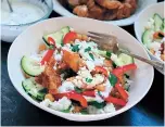  ?? Pittsburgh Post-Gazette/TNS ?? With some advance prep, this easy chopped chicken shawarma bowl makes a quick weeknight dinner.