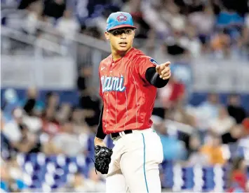  ?? MATIAS J. OCNER mocner@miamiheral­d.com ?? A lifelong fan of the Marlins, Jesus Luzardo, who grew up in Parkland and graduated from Marjory Stoneman Douglas High School, will accomplish another of his career goals: Opening Day starting pitcher.