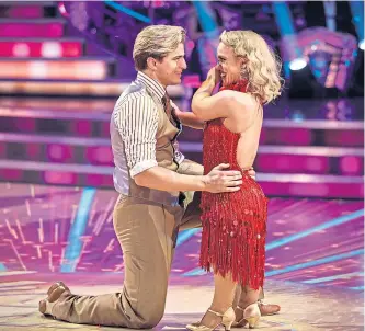  ?? ?? ‘LIFE-CHANGING’: Ellie Simmonds with Strictly dance partner Nikita Kuzmin.