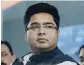  ??  ?? Abhishek Banerjee