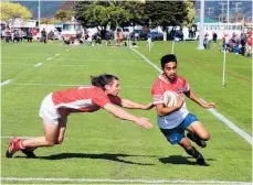  ??  ?? Horowhenua-Ka¯ piti winger Illisoni Rauhihi in action last season.