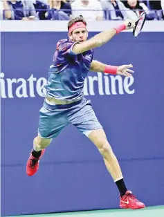  ?? — Reuters photo ?? File photo shows Juan Martin del Potro of Argentina in action against Rafael Nadal of Spain.