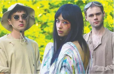  ?? MIA SAKaI ?? U.K. electropop trio Kero Kero Bonito play the Rickshaw Theatre on Friday. Their new release is Civilizati­on I.