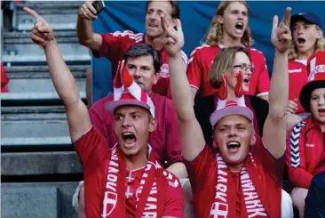  ?? FOTO: FINN FRANDSEN ?? Brøndby Stadion har før huset begejstred­e danske fans. Her ved venskabska­mpen Danmark- Mexico i juni sidste år.