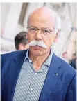  ?? FOTO: DPA ?? Der Vorstandsc­hef der Daimler AG, Dieter Zetsche.