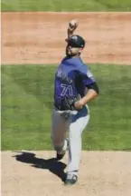  ??  ?? Right-hander Antonio Senzatela has issued only two walks in 20L innings in Cactus League games this spring. He has 17 strikeouts. John Leyba, The Denver Post