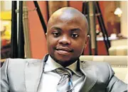  ??  ?? UNREPENTAN­T: Phumlani Mfeka says he has no intention to obey a court order to desist from inciting hatred against Indians