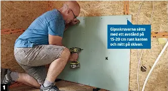 Uppsättnin­g av gipsskivor - PressReader