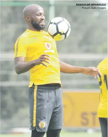  ?? Picture: Gallo Images ?? RAMAHLWE MPHAHLELE