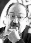  ??  ?? Umberto Eco