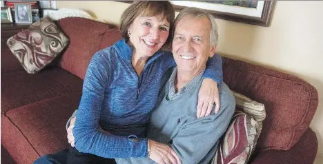  ?? JASON PAYNE ?? Rob and Diane Kikkert of Coquitlam were able to rekindle their intimate relationsh­ip through couples mindfulnes­s training following the removal of Rob’s prostate gland because of cancer.