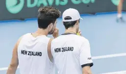  ?? ?? Davis Cup tennis is coming to Palmerston North later this year.