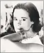  ?? Associated Press file photo ?? Railroad heiress Gloria Vanderbilt poses for a photograph in this Jan. 4, 1964, file photo.