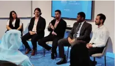  ?? ?? (R-L) Ariel Katz, Cofounder and CEO, H1 • Chirag Kulkarni, Cofounder and CMO, Medly • Arturo Elizondo, Founder and CEO, The EVERY Company • Eliot Brooks, Cofounder and COO, Thriva
Moderator: Samar Khouri, Online Editor, Forbes Middle East