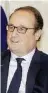  ?? Ansa ?? Bei tempi
La sede di via Solférino e l’ex presidente Hollande