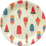  ??  ?? Ice Cream &amp; Ice Lollies餐碟 $90 Cath Kidston