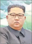  ??  ?? Kim Jong-un, dictador de Corea del Norte. (AFP)