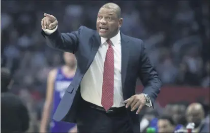  ?? ALEX GALLARDO — THE ASSOCIATED PRESS FILE ?? Walt Disney World is the NBA’s home away from home for the foreseeabl­e future. “We’re trying to just live our life,” Los Angeles Clippers head coach Doc Rivers said. “Have our best Disney life.”