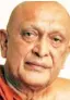  ??  ?? LOST TO THE NATION: Venerable Maduluwawe Sobitha Thera’s moral voice