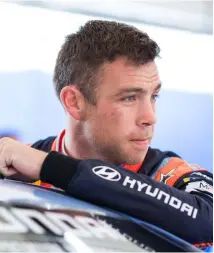  ??  ?? Paddon is concerned the WRC is lagging behind