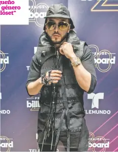  ??  ?? El cantante ofreció hits de su etapa con Wisin y sus temas como solista.