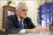  ?? AMANDA ANDRADE-RHOADES — THE ASSOCIATED PRESS ?? Denis McDonough, Secretary of Veterans Affairs, testifies before the Senate Committee on Veterans’ Affairs on Capitol Hill in Washington on Wednesday, July 14, 2021.