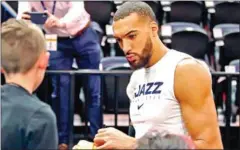  ?? AFP ?? Rudy Gobert, the first NBA player to test positive for Covid-19, has been cleared of the virus by the Utah Department of Health.