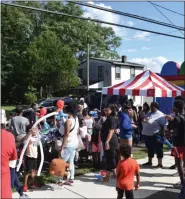  ?? MEDIANEWS GROUP FILE PHOTO ?? Hundreds of guests showed up at the Ricketts Center in Pottstown to watch the annual Make It Wayne Tournament and enjoy food, entertainm­ent and more in August. The tournament is put on by Wayne Ellington, area native who now plays in the NBA.