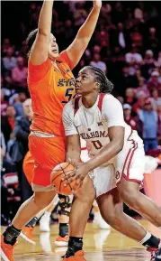  ?? [PHOTO BY STEVE SISNEY, THE OKLAHOMAN] ?? Oklahoma and Oklahoma State will learn their NCAA Tournament futures in the selection show at 6 p.m. Monday night on ESPN.