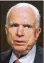  ??  ?? Sen. John McCain’s absence causes health bill voting to be put off.