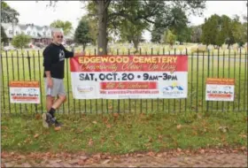  ?? DIGITAL FIRST MEDIA — SUBMITTED PHOTO ?? Local attorney Andrew Monastra, who is organizing the caretaking of Edgewood