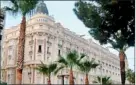  ??  ?? The Carlton Hotel in Cannes (Courtesy Wikipedia)