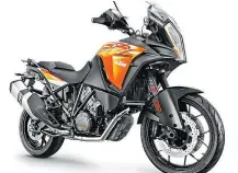  ?? — KTM ?? The KTM 1290 Super Adventure is making its Canadian debut at the Vancouver show.