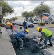  ?? Cortesía ?? La Alcaldía de Cuenca interviene en la vía Mayancela y Av. González Suárez.