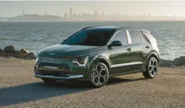  ?? KIA AMERICA ?? The 2024 Kia Niro starts at $28,315 and gets up to an Epa-estimated 53 mpg.