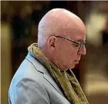  ?? WASHINGTON POST ?? Michael Wolff seen in the lobby of Trump Tower in January 2017.