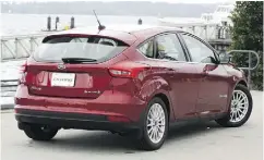  ?? ANDREW MCCREDIE / DRIVING. CA ?? At $31,999, the Focus EV is unlikely to ever save you money.