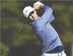  ?? Andy Buchanan/afp/getty Images ?? American Brooks Koepka has placed no worse than second at any major championsh­ip this year.