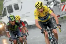  ?? PHOTO: GETTY IMAGES ?? Chris Froome retained his overall lead, and the yellow jersey.