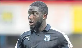  ??  ?? Central defender Kevin Gomis is back in contention for Dundee.