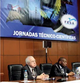  ?? PAULO MULAZA ?? Jornadas técnico-científica­s da FESA dão ênfase ao processo de reconcilia­ção