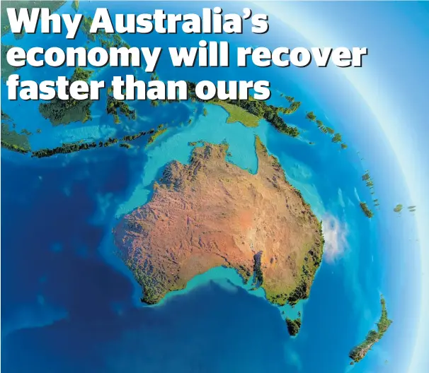  ??  ?? Australia has an economic edge over New Zealand.