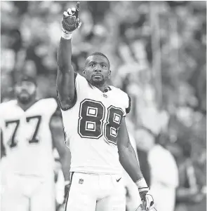  ?? BRAD REMPEL/USA TODAY SPORTS ?? Wide receiver Dez Bryant suddenly has a great chance to win a Super Bowl after signing with New Orleans on Wednesday.