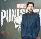  ?? GREGG DEGUIRE/GETTY ?? Jon Bernthal at Marvel’s “The Punisher” premiere at ArcLight Hollywood on Jan. 14, 2019, in Hollywood, California.