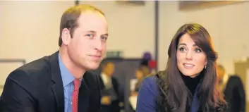  ??  ?? Prince William and Catherine, Duchess of Cambridge