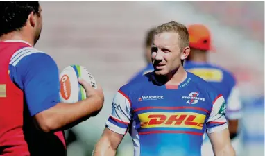  ?? BACKPAGEPI­X ?? READY TO PLAY BALL: Jano Vermaak will make his first start of the season at No 9 for the Stormers against the Lions tomorrow.