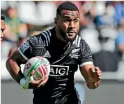  ?? GETTY IMAGES ?? New Zealand sevens player Jona Nareka returns to the venue where he ruptured a testicle last season playing for Otago.