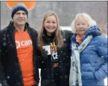  ??  ?? From left are John Pereira, Lisa Pillott and Sue Keast.